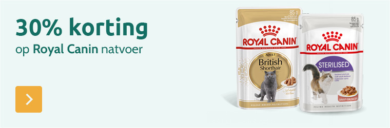-30% op Royal Canin natvoer