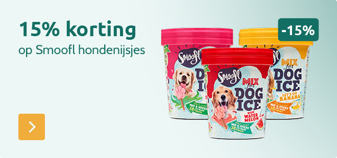 -15% op Smoofl hondenijsjes