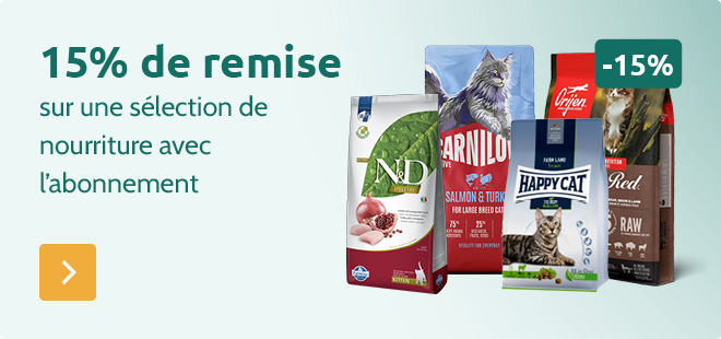 15% sur une s&eacute;lection avec l'abonnement