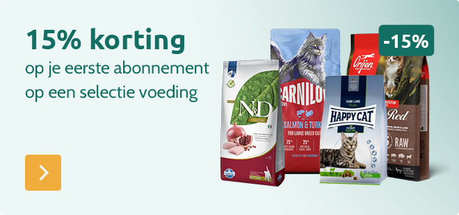 15% op een selectie op je eerste abonnement