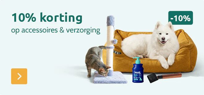 -10% op accessoires en vezorging