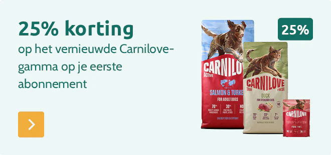 -25% op Carnilove