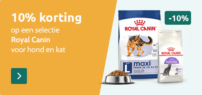 -10% op een selectie Royal Canin