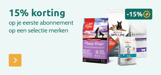 -15% op je eerste abonnement op een selectie merken