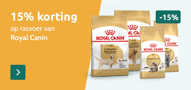 -15% op Royal Canin Breed