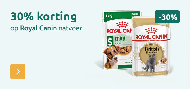 -30% op Royal Canin natvoer