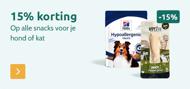 -15% op alle snacks