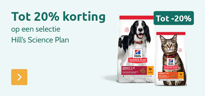 Tot -20% op Hill's