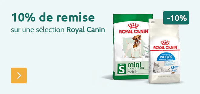 -10% sur une sélection Royal Canin