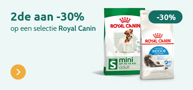 2de zak -30% op Royal Canin Health Nutrition