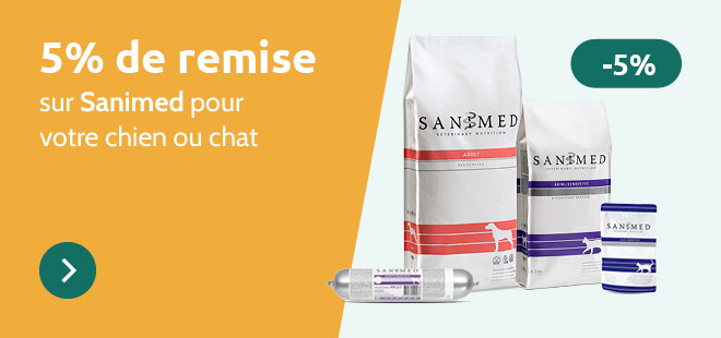 -5% sur Sanimed Chiens & Chats