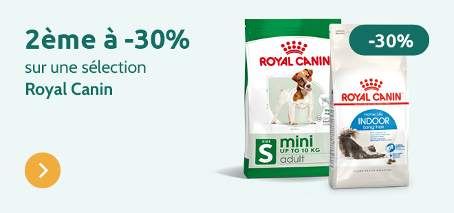 2ème sac à -30% sur Royal Canin Health Nutrition