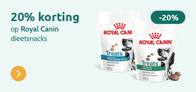 -20% op Royal Canin Dieetsnacks