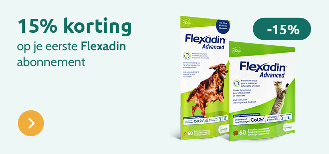 15% korting op uw eerste abonnement met Flexadin 