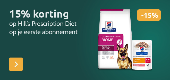 -15% op Hill's PD op je eerste abonnement