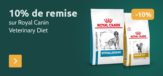 -10% sur Royala Canin vétérinaire