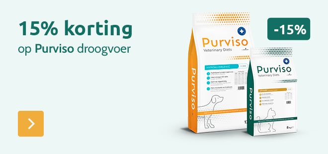 -15% op Purviso droogvoer
