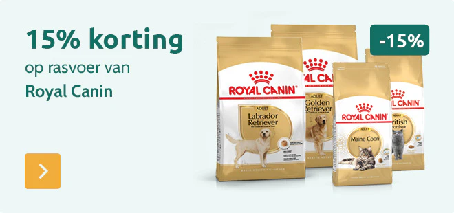 -15% op Royal Canin Breed