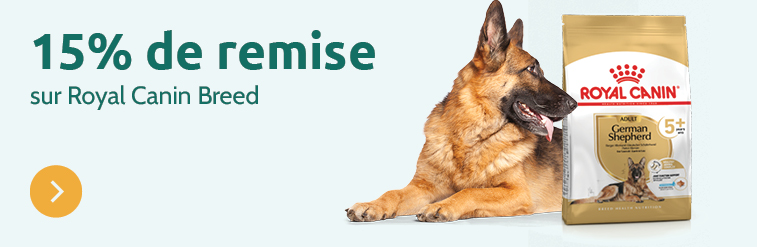-15% sur royal canin breed pour chien
