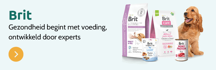 brit hondenvoer gezondheid begint met voeding