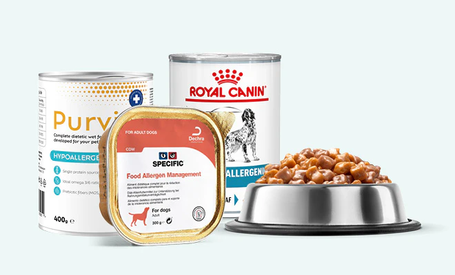 Alle hypoallergeen natvoer voor honden