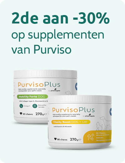 2de aan -30% op supplementen van Purviso
