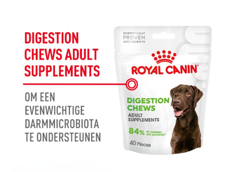 Digestion Chews om een evenwichtig darmmicrobioom te ondersteunen