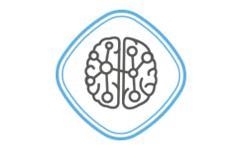 Icoon dat de hersenen afbeeldt.