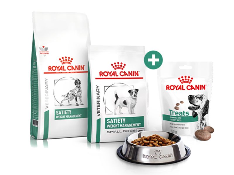 Deze treats zijn een aanvulling op de korrels en het natvoer van de Royal Canin Satiety di&euml;ten.