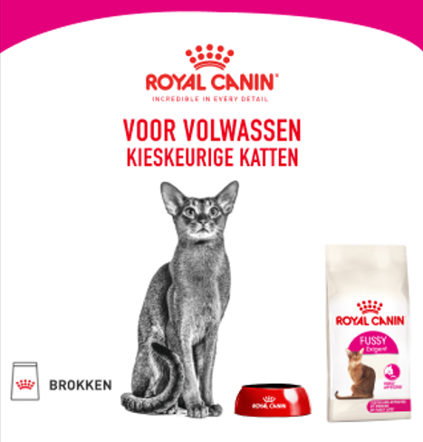 Royal Canin Fussy Exigent voor volwassen kieskeurige katten