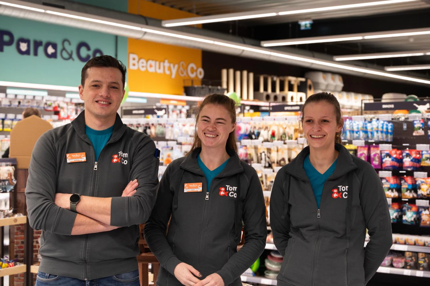 Tom&Co medewerkers