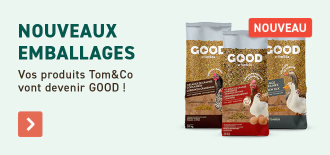 Nouveaux emballages GOOD