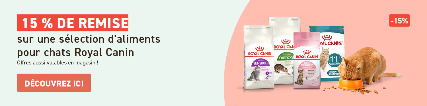 15% Royal Canin