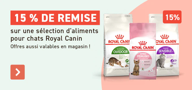 15% Royal Canin