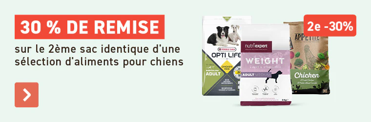 2e -30% croquettes