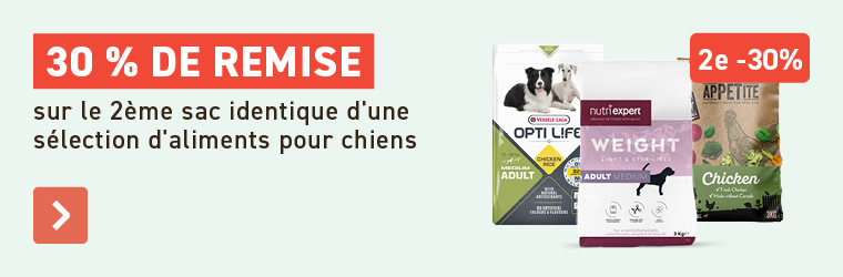 2e -30% croquettes