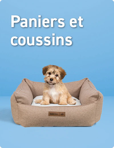 coussins & paniers pour chiots