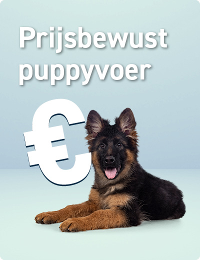 Prijsbewust puppyvoer