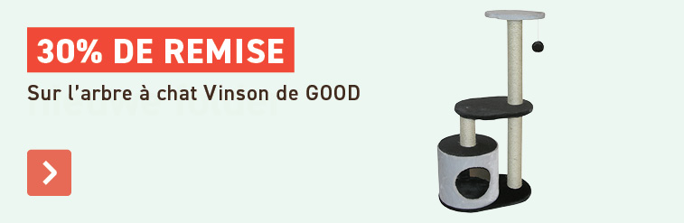 -30% sur arbre &agrave; chat de GOOD