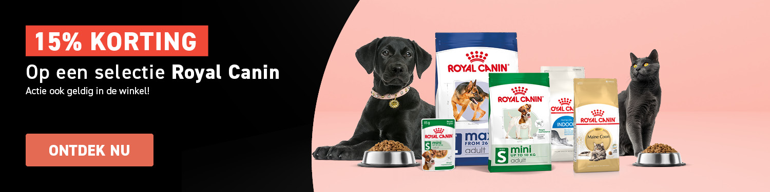 15% Royal Canin