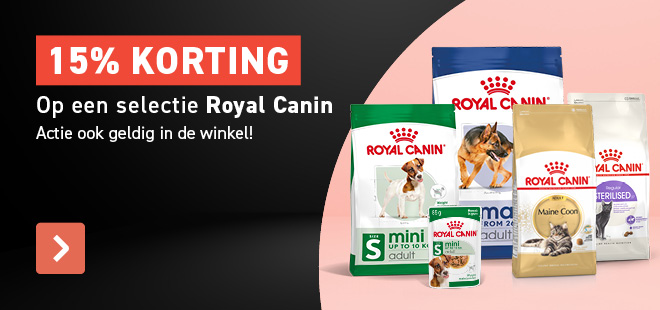 15% Royal Canin