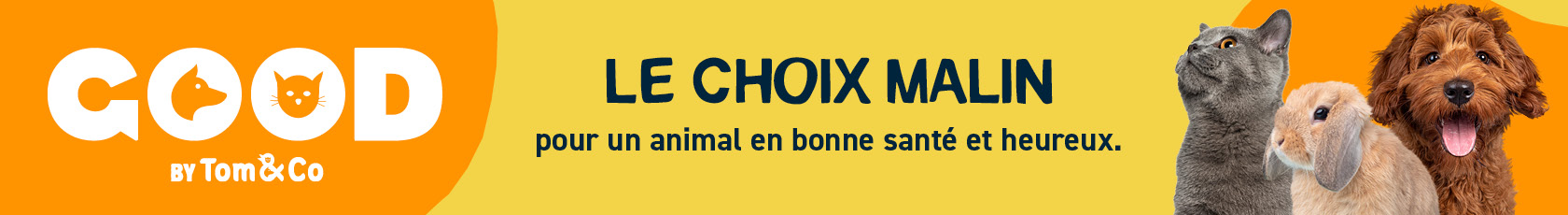 Good, le choix malin pour un animal en bonne santé
