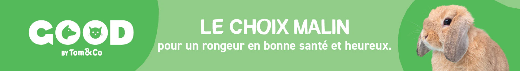 Good - Le choix malin pour un rongeur en bonne sant&eacute; et heureux