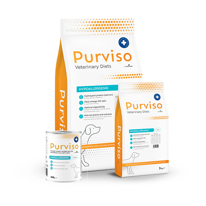 Purviso Veterinary Diets Hypoallergenic Hondenvoer