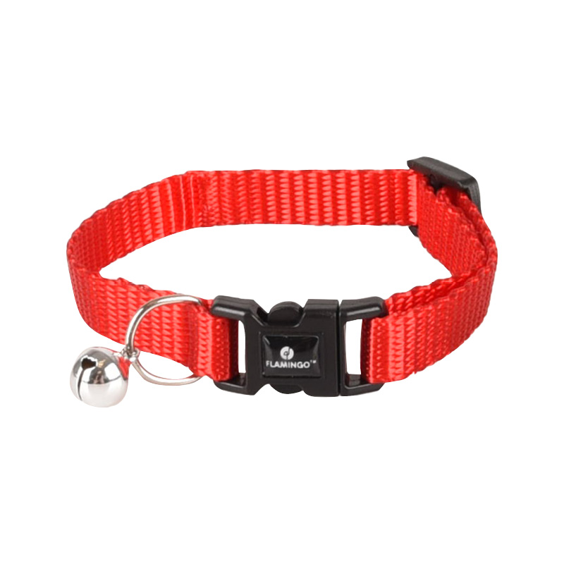 Collier pour chat avec clochette, conçu pour les chats chasseurs.
