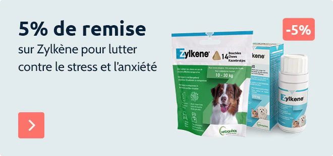 5% de remise sur Zylk&egrave;ne Chien et Chat