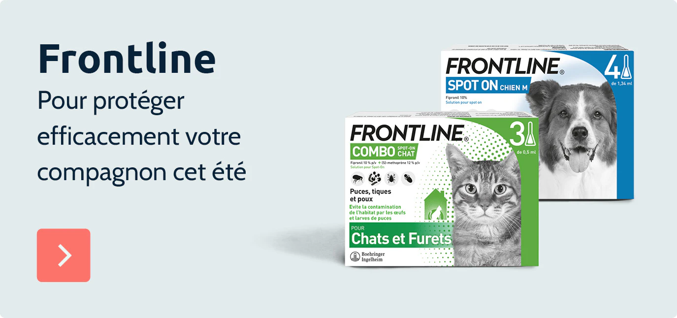 5% de remise sur toute la marque Frontline