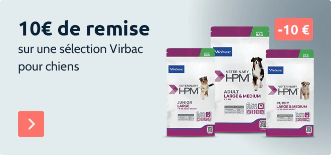 10€ de remise sur une sélection Virbac