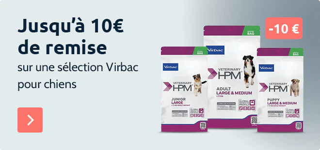 10&euro; de remise sur une s&eacute;lection Virbac