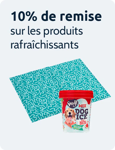 10% de remise sur les produits rafraîchissants